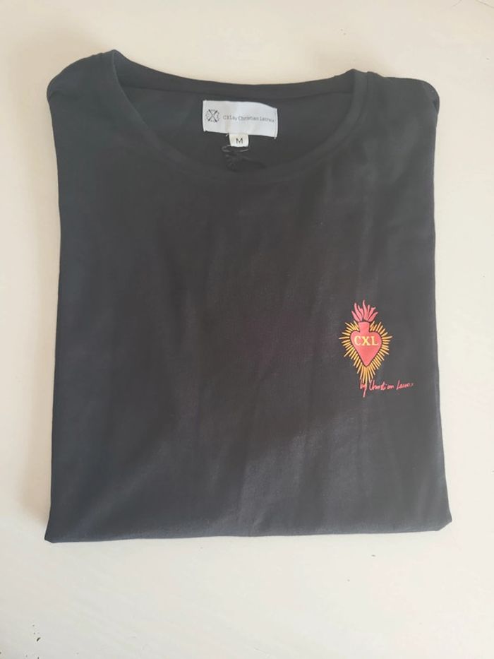 T shirt Christian lacroix noir cxl taille M