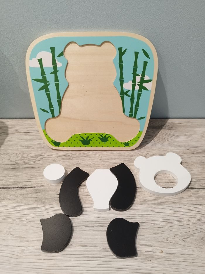 Puzzle 3D bois panda - photo numéro 3
