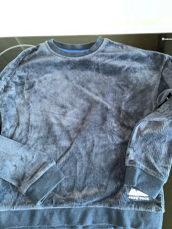 Sweat-shirt bleu marine