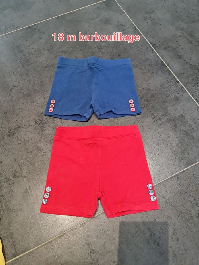 Shorts fille 18m