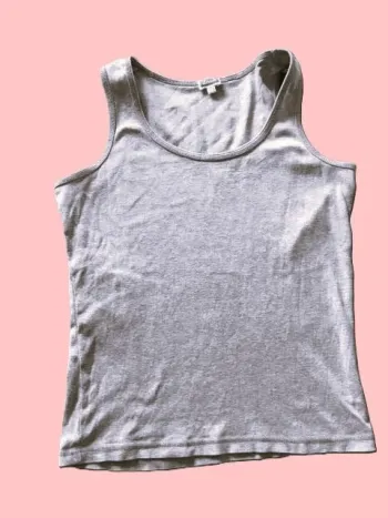 Débardeur Gris Femme – Taille 38 – Basique Chic