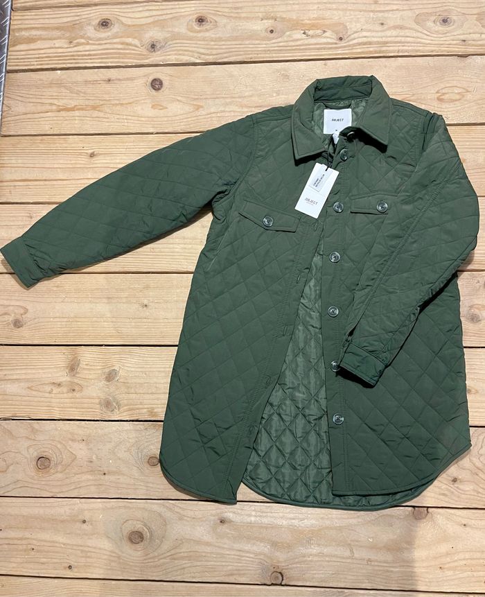 Veste matelassé kaki taille 34