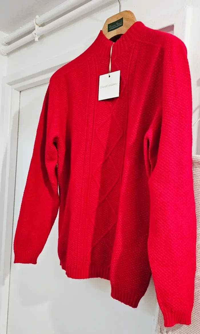 Pull Torsades Hiver Danevadnv Taille 40/42
