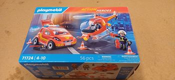 Playmobil pompiers 71724