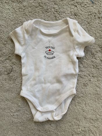 Body Verbaudet 1 mois