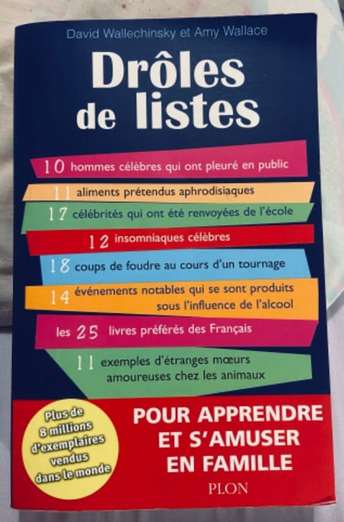 Drôles de listes