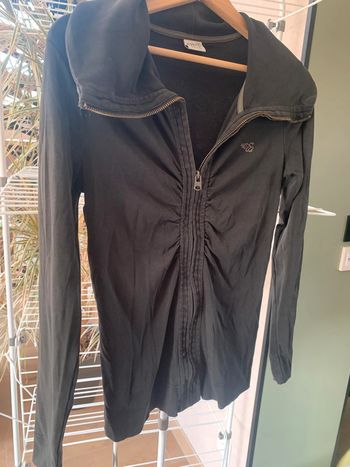 Gilet a fermeture femme esprit noir M