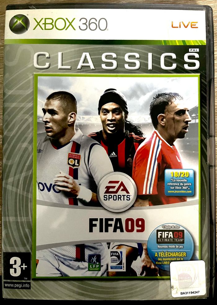 Fifa 09 pour 360