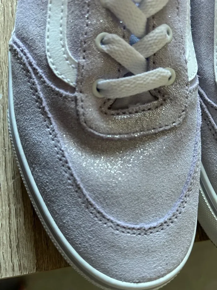 Vans lilas pailletée - photo numéro 5