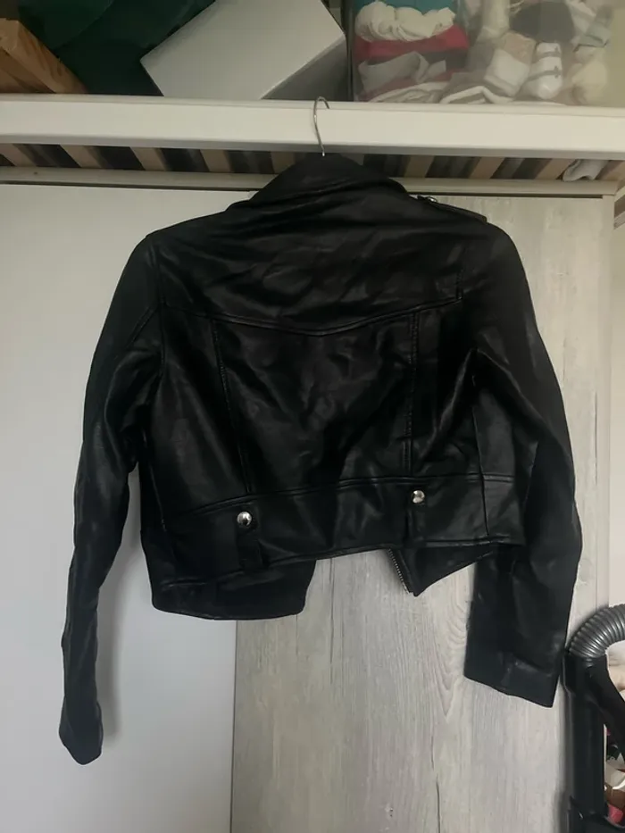 Veste cuir bershka - photo numéro 5