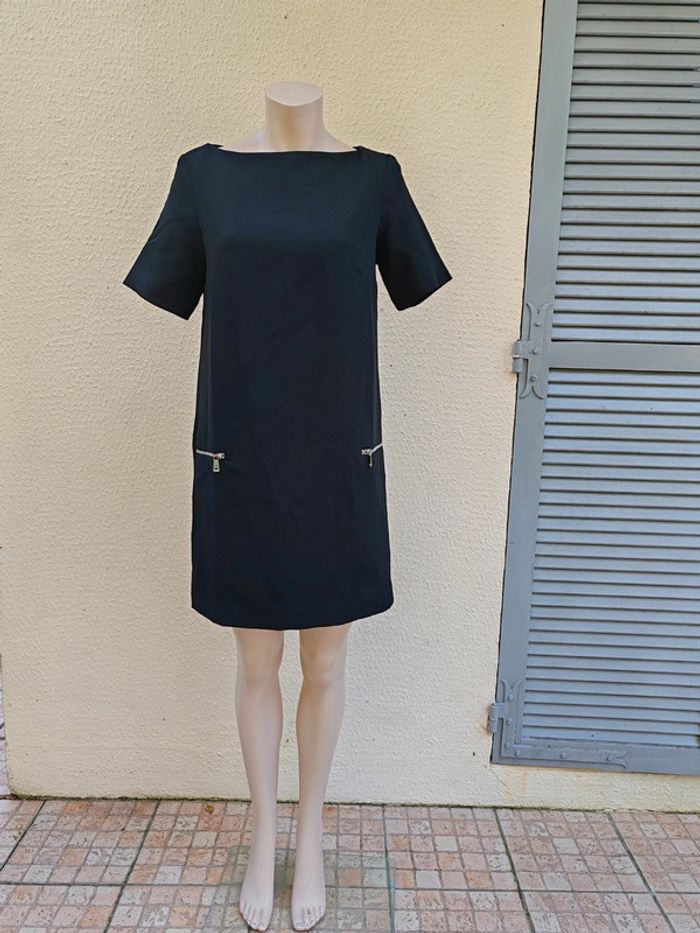 Robe Etam noir manches courtes - photo numéro 6