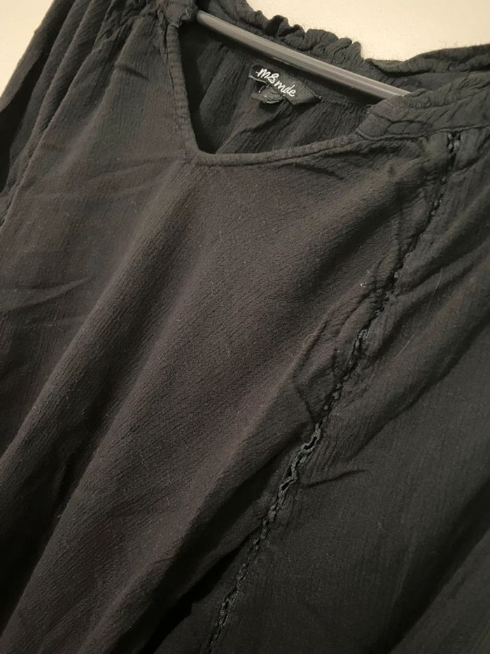 Blouse noire MS Mode taille 48 - photo numéro 4