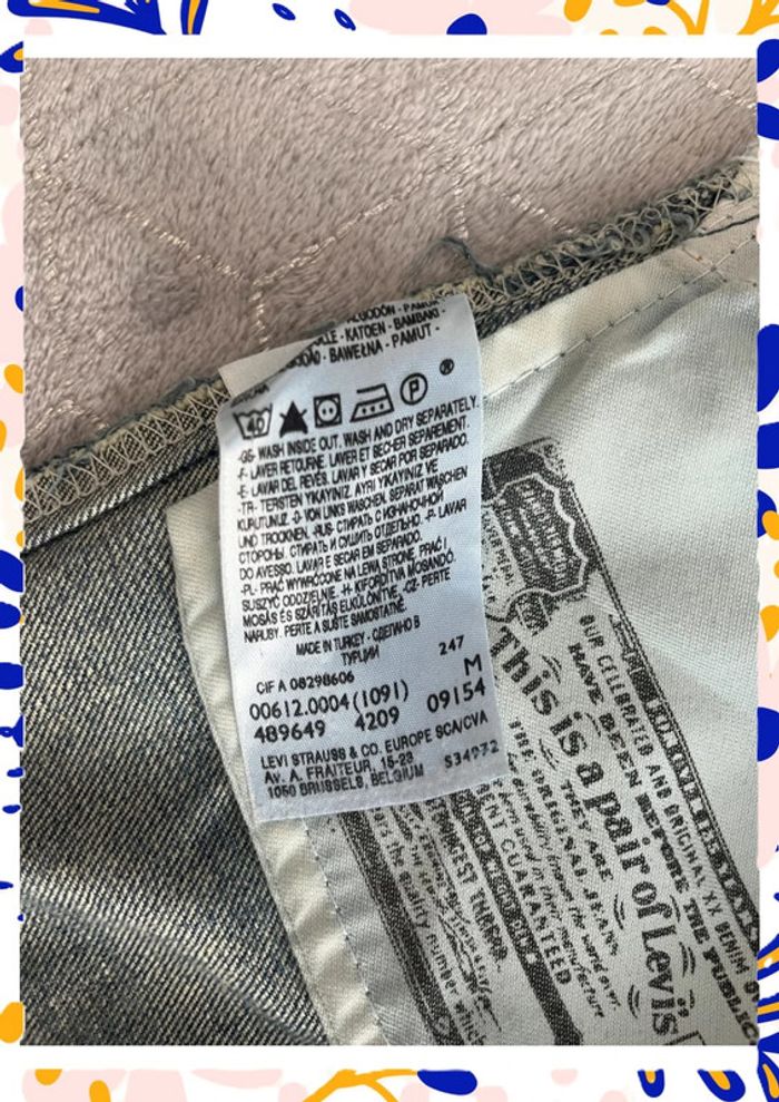 Jupe Courte en Jean – Levi's – Taille M 👖 - photo numéro 6