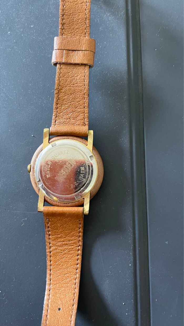 Montre Wood Watch 3,5cm diamètre - photo numéro 3