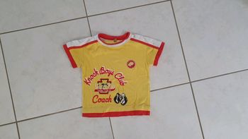 Tshirt mc garçon 4 ans cH3