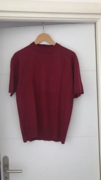 Pull fin Bordeaux