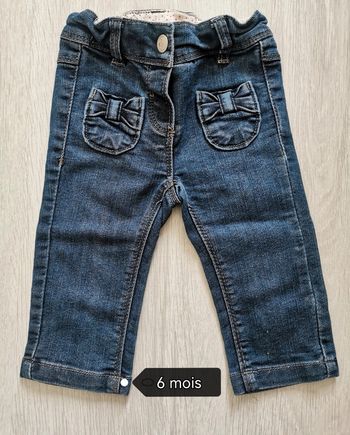 Jean fille 6 mois
