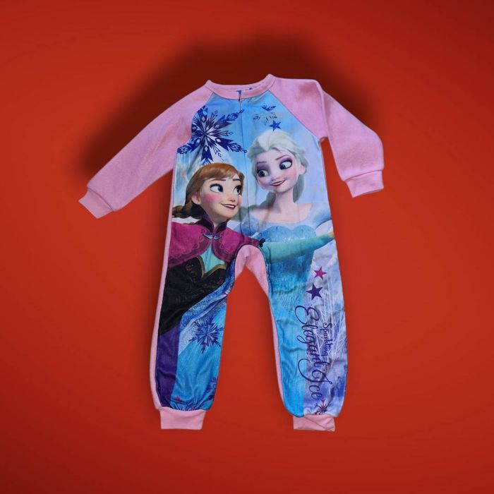 pyjama polaire 1 pièce Disney Reine des neiges fille 3 ans neuf