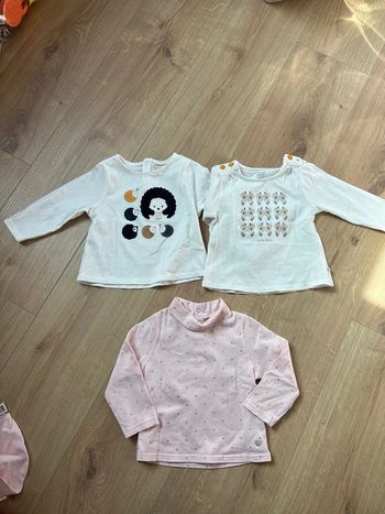 Lot t shirt sous pull Obaïbi