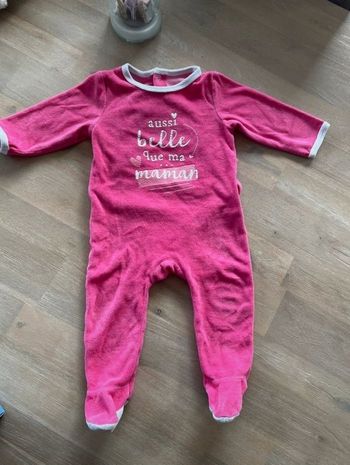 Pyjama Gémo velours