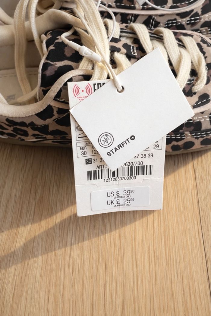 Baskets Zara fille T30 léopard NEUVES - photo numéro 6