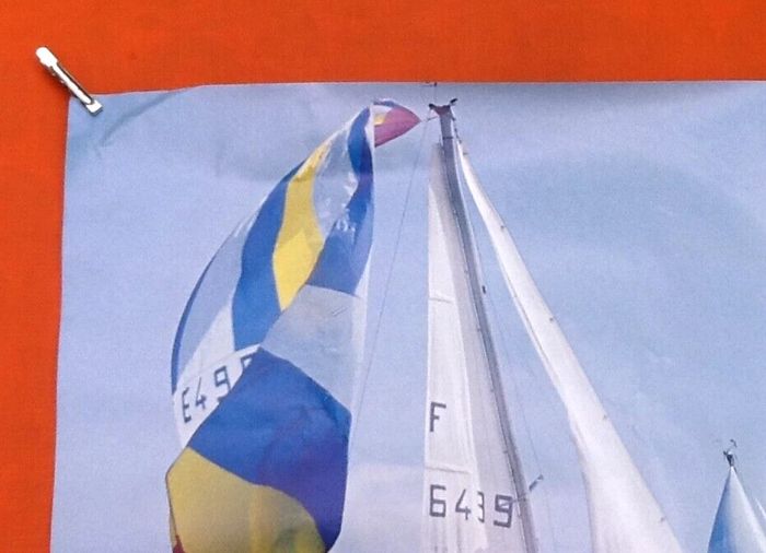 Années 1980 Affiche Nautisme Régate de Voiliers Offert par la Loterie Nationale et Télé 7 jours - photo numéro 8
