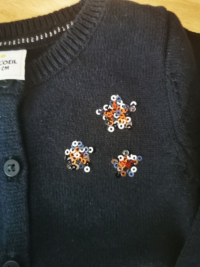 Gilet fille 3 mois - photo numéro 3