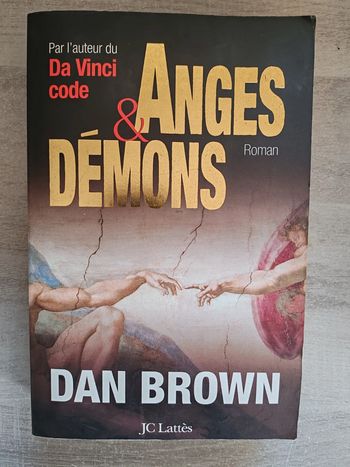 Livre ange et démon Dan Brown