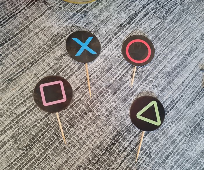 Decoration gâteau PlayStation