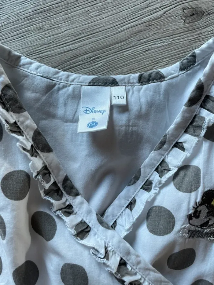 Robe été à pois Minnie mouse 110cm - photo numéro 4