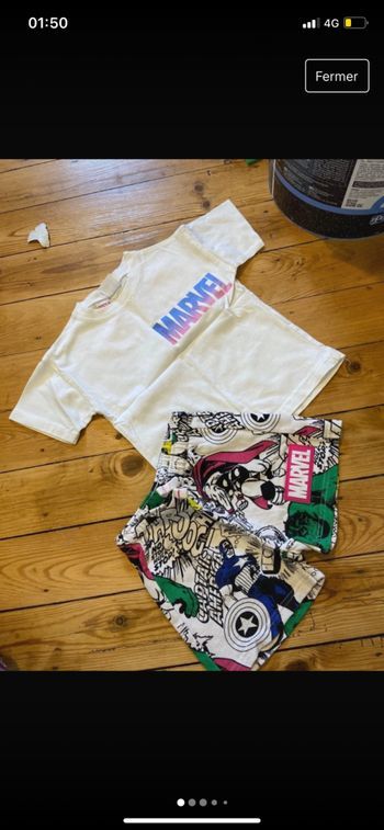 Short Marvel - Zara  - 12/18 mois