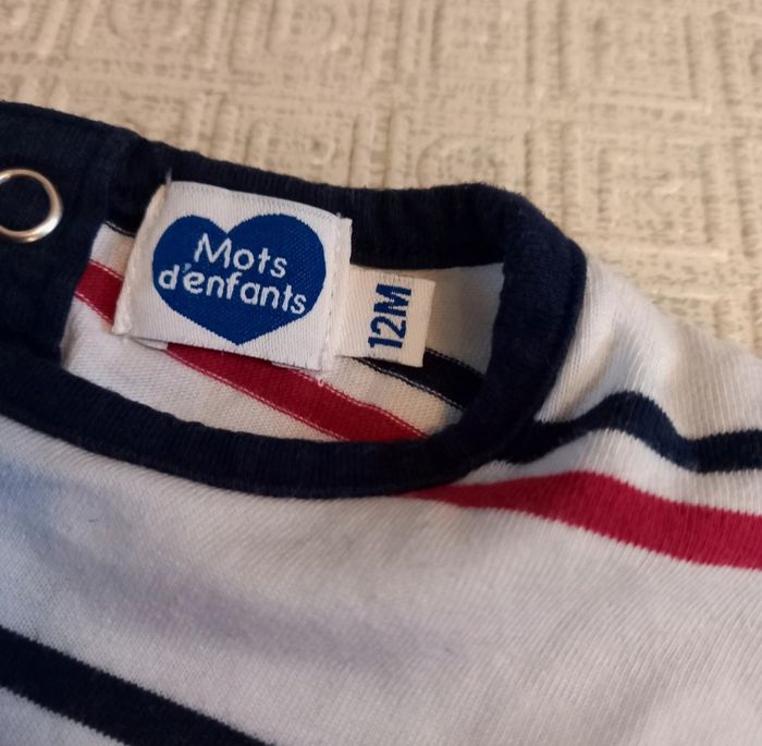 Barboteuse Mots d'enfants,  12 mois - photo numéro 3