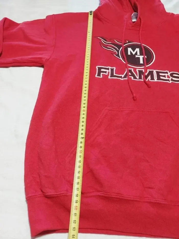 Sweat à capuche mixte MT Flames Taille S - photo numéro 8