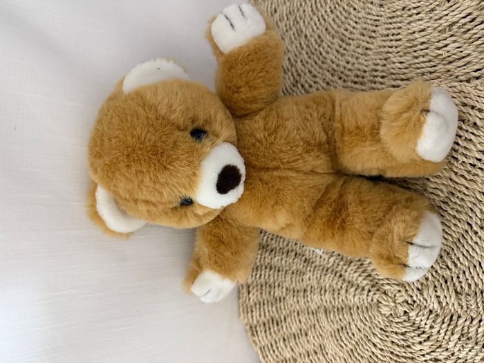 peluche ours marron vintage ajena - photo numéro 5