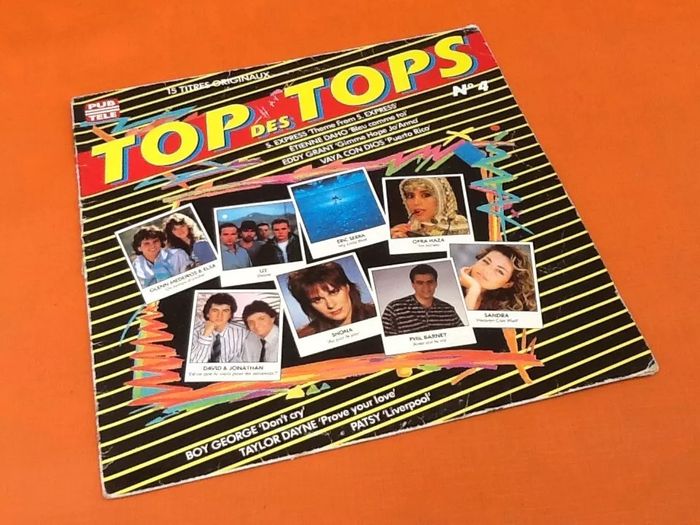 Vinyle 33 tours Top des Tops N°4 (1988) - photo numéro 2