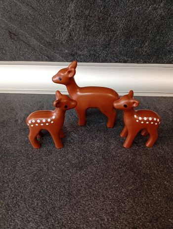 Biche et faons playmobil 123 junior