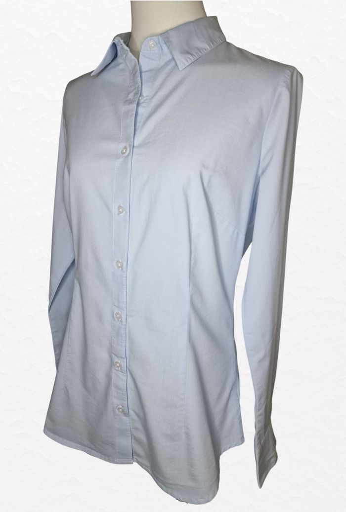 Chemise K Woman – 40 – Blanc/bleu clair – État : Très bon - photo numéro 7