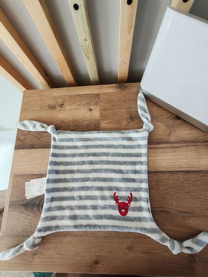 Doudou plat renne vertbaudet