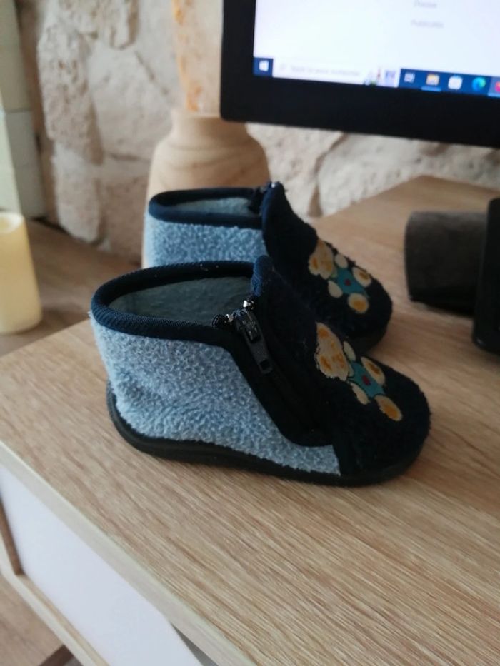 Pantoufles bébé garçon - photo numéro 2