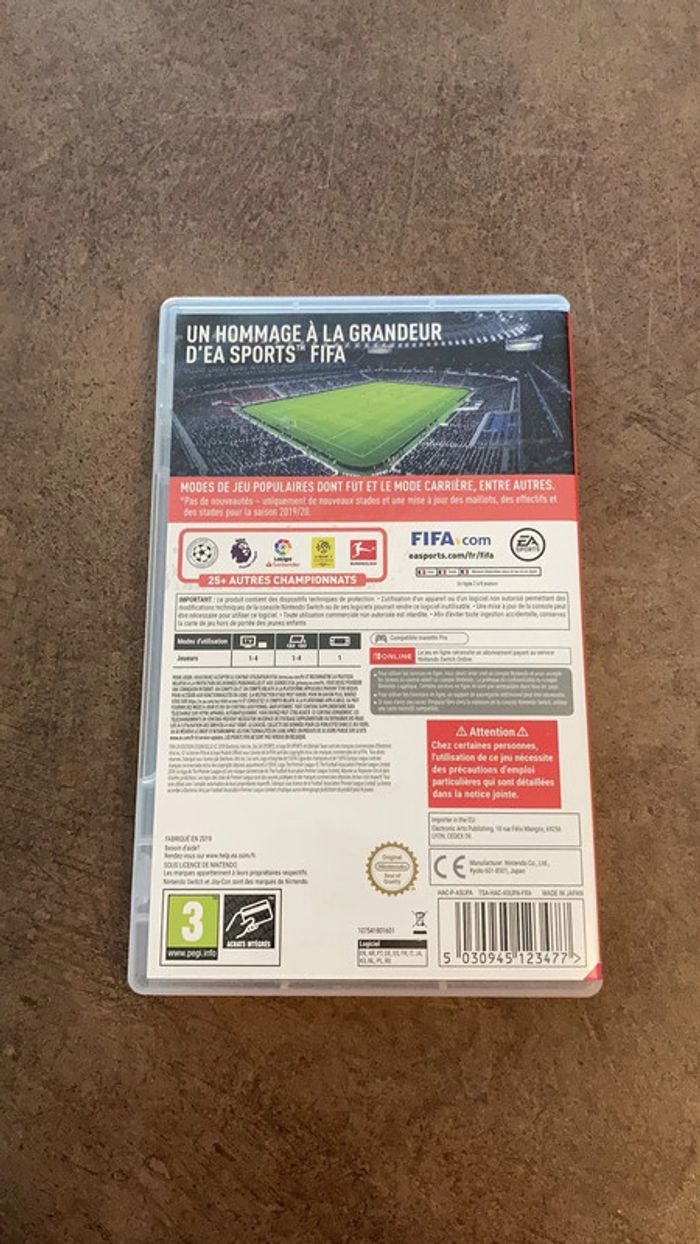 Jeu Fifa 20 Nintendo Switch - photo numéro 3