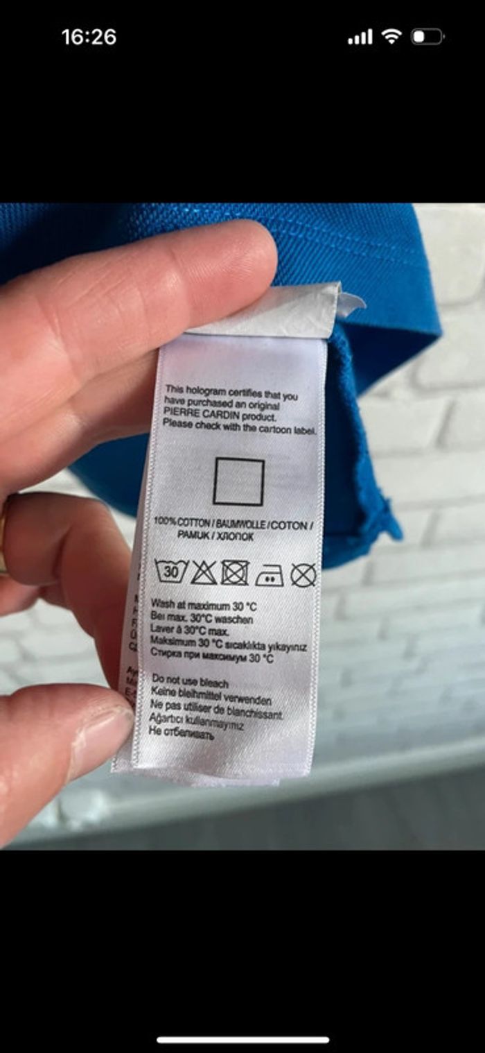 Polo Pierre Cardin taille S - photo numéro 5