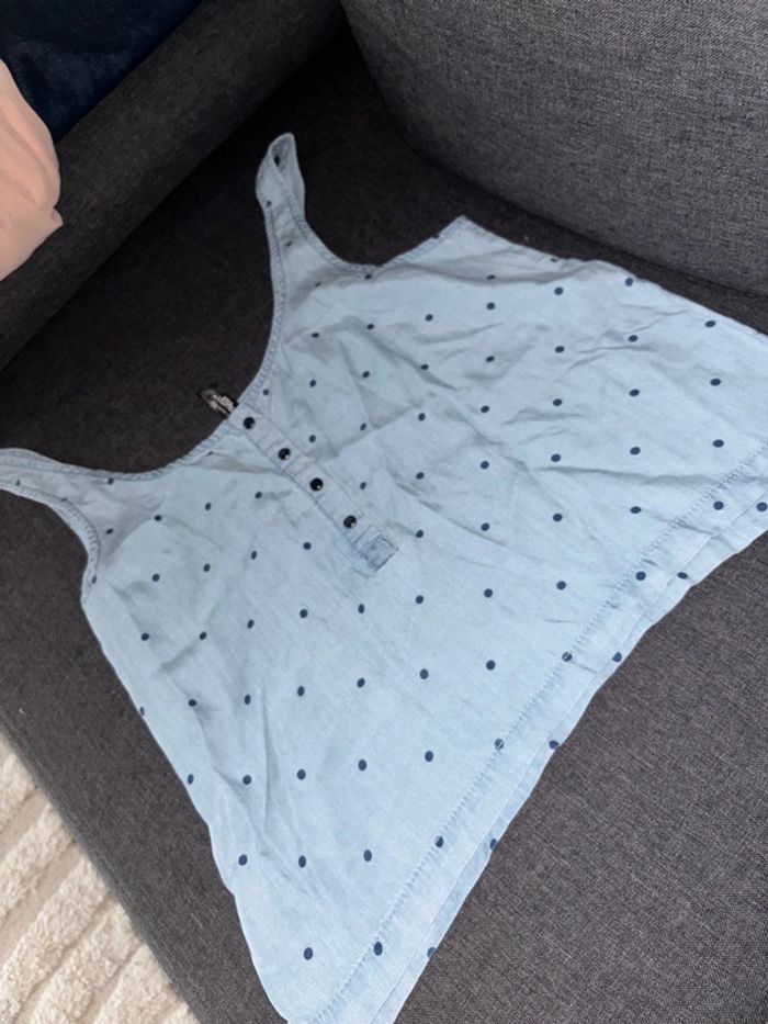 Débardeur à pois