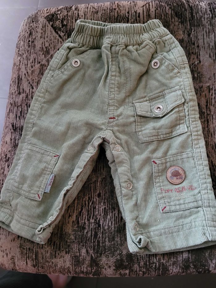 Pantalon velours élastique taille 3 mois tout simplement