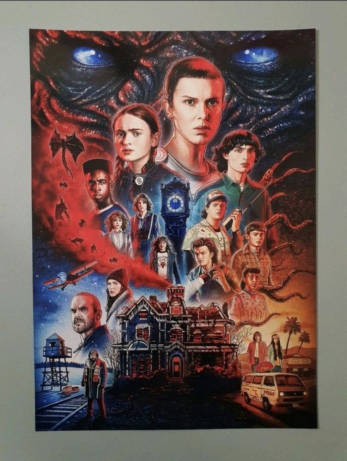 Stranger things affiche poster