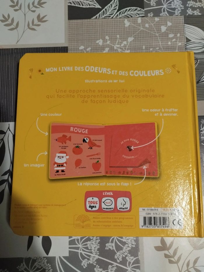 Livre mes premières odeurs - photo numéro 2