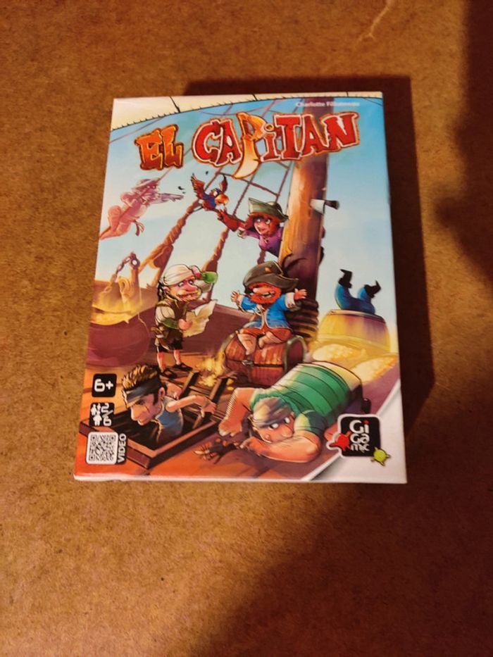 Jeu société gigamic el capitain