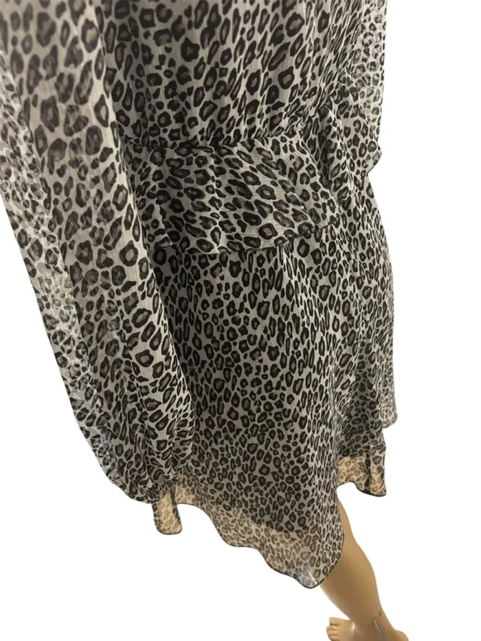 Robe neuve The Kooples – Taille 2 – Imprimé léopard chic - photo numéro 14