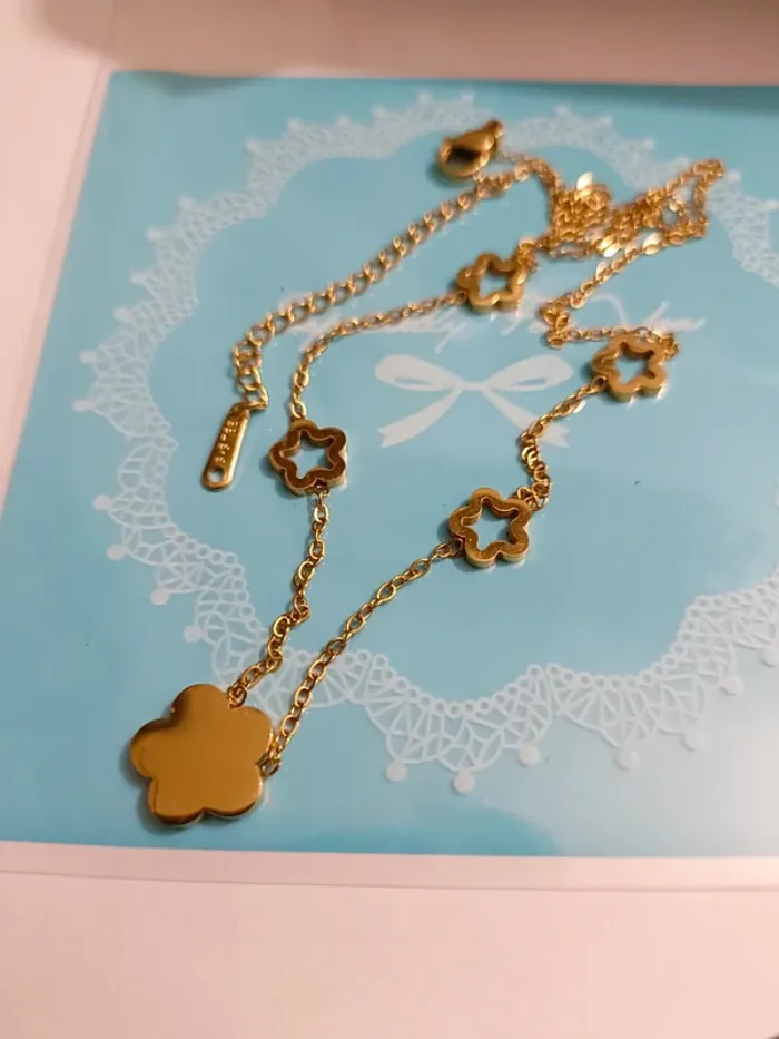 Collier doré en S.Steel - photo numéro 5