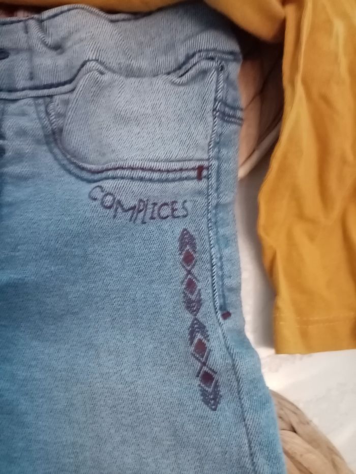 3 ans Disney complices Tee-shirt Disney et jean complices /bon état - photo numéro 5