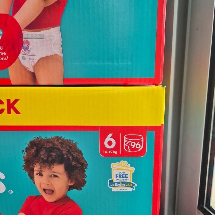 Couche taille 6 Pampers culotté : 192 Culottes Pants Couches - photo numéro 2